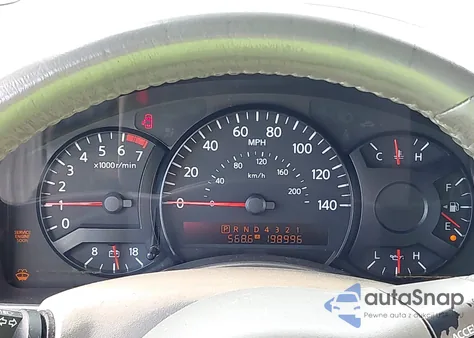 2004 Nissan Titan Le из США, поврежденный, VIN 1N6AA07AX4N573607